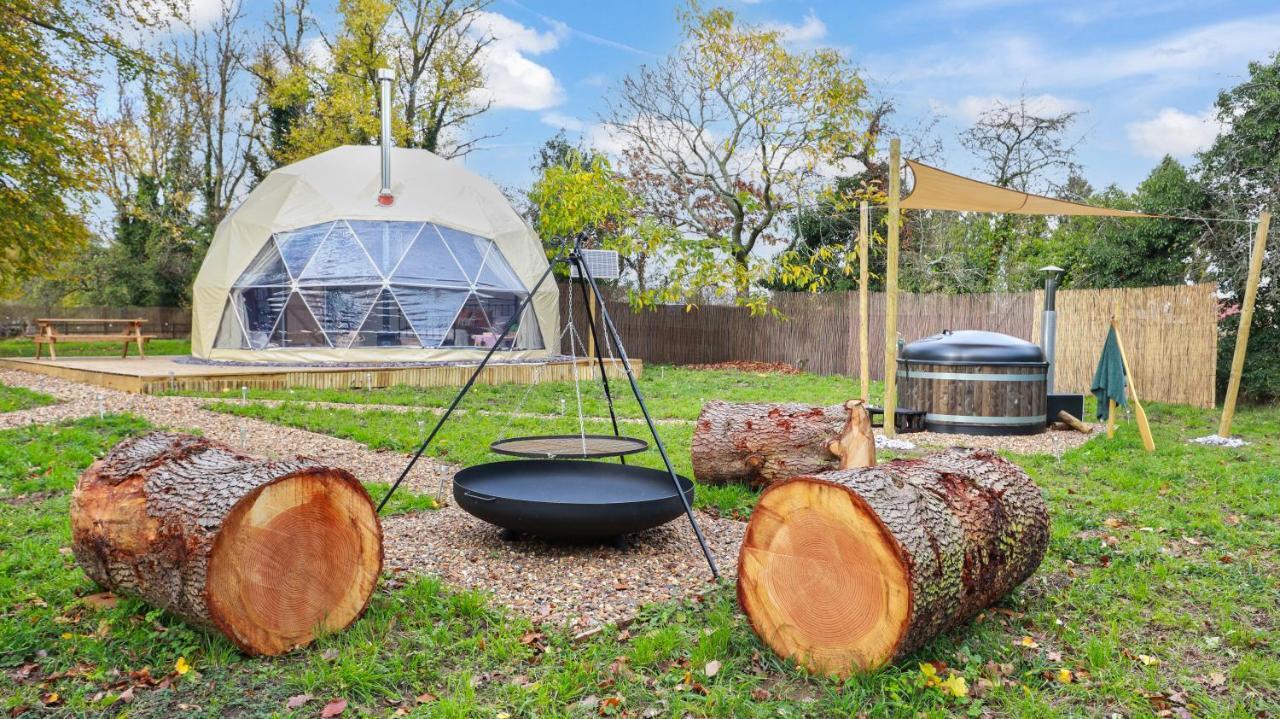 Luxury Dome With Private Wood-Fired Hot Tub Hotel Оксфорд Екстериор снимка