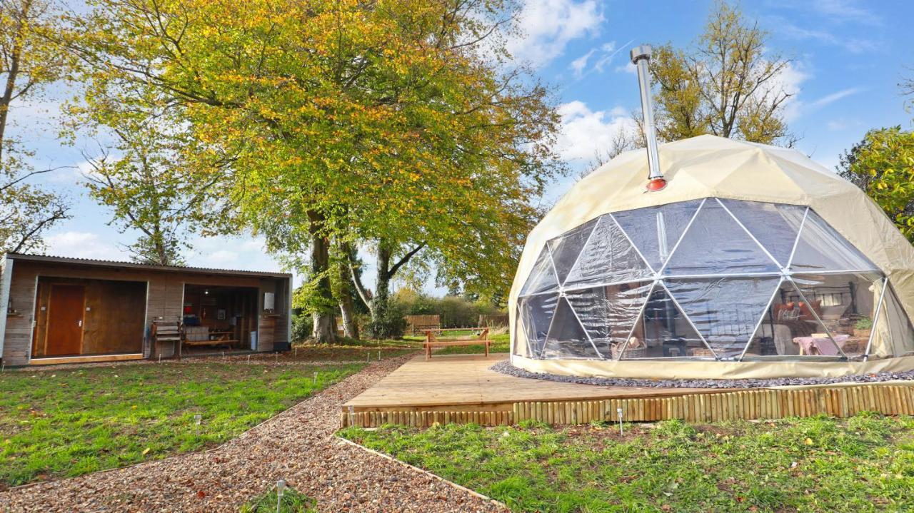 Luxury Dome With Private Wood-Fired Hot Tub Hotel Оксфорд Екстериор снимка